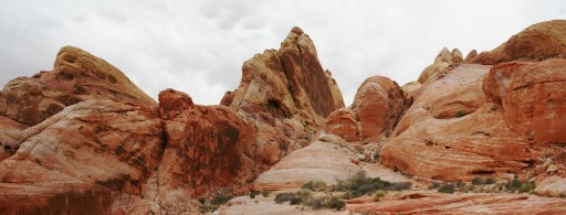 Valley of Fire - White Dome Panoramic - Adjusted